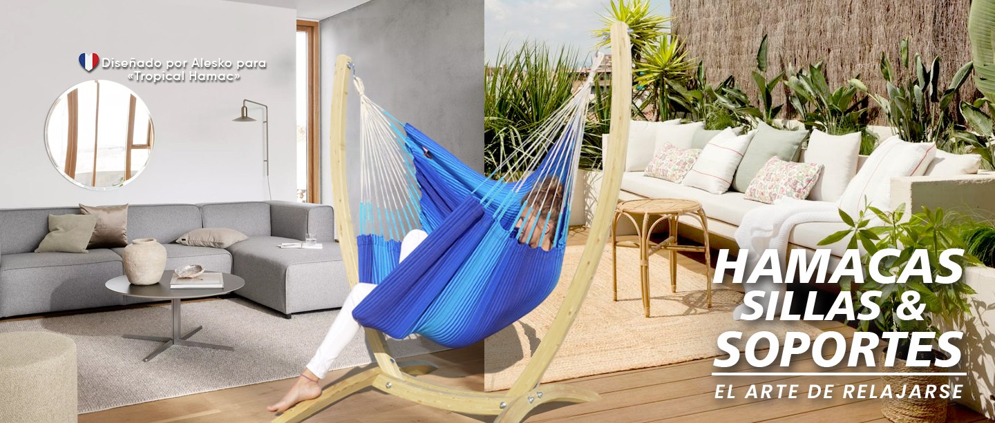 Hamac chaise avec support